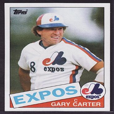 1985 Topps #230 Gary Carter [Misc.]