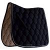 Roma Ecole Double Diamond Dressage Saddle Pad Blac view 1