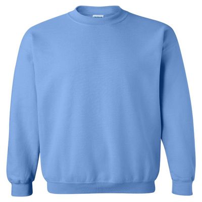 50/50 Youth Crewneck Sweatshirt, Color: Light Blue, Size: X-Large