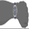 Nautica Men's N14555G NST Stainless Steel Watch with Blue Resin Band view 2