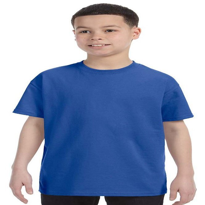 Jerzees Youth 5.6 oz. DRI-POWER ACTIVE T-Shirt S ROYAL