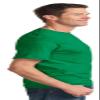 Jerzees Dri-Power Mens Active T-Shirt Medium Cyber Pink view 3
