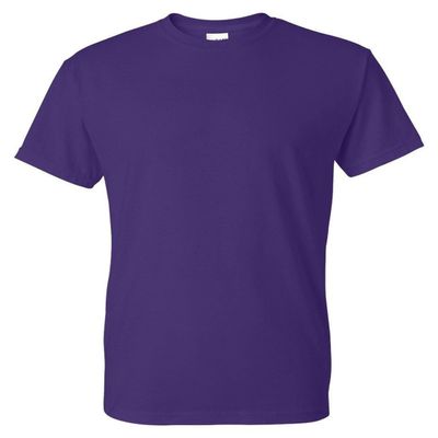 50/50 Ultra Blend Tee Shirt, Color: Purple, Size: XXX-Large
