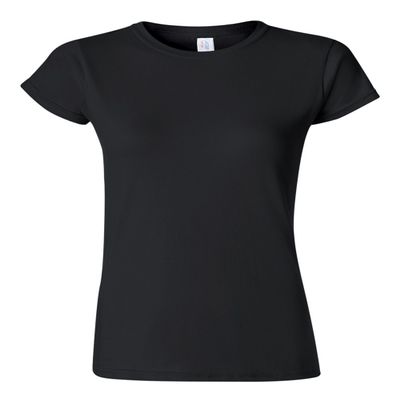 4.5 oz. Junior Fit T-Shirt (G640L) Black, XL