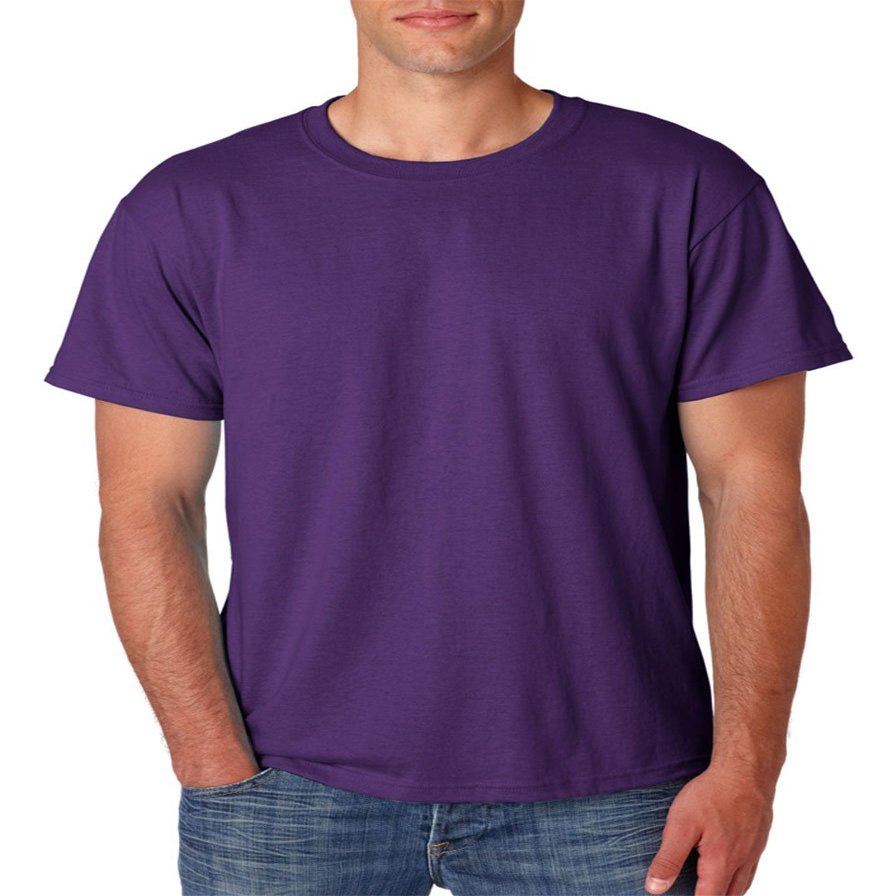 Jerzees Dri-Power Mens Active T-Shirt X-Large Deep Purple