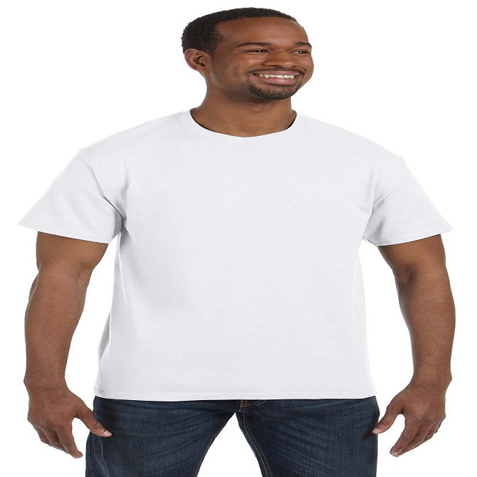 Jerzees Dri-Power Mens Active T-Shirt Small White
