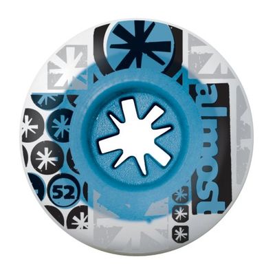 Almost New Block Dual Durometer Skateboard Wheels - Set of 4-52 mm