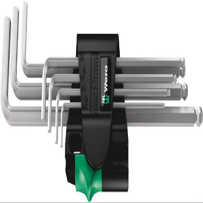 950 PKL/7 B SM MAGNET HEX KEY SET LONG ARM BALLPOINT