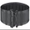 Bianchi 22410: Ergotek Nylon Duty Belt Black Sz 38-40 view 1