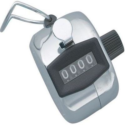 Alvin T544 Hand-held Tally Counter, Record and Count instantly with This Precision Counter, Easy Action Lever Changes Count with Slight Thumb Pressure and a Single Side Knob Turn Resets Counter to Zer