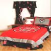 College Covers Everything Comfy North Carolina State Wolfpack Dust Ruffle Bed Skirt, Twin view 2