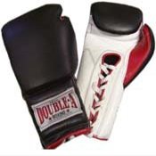 Double-A-Boxing Sparring Gloves - Black, 16OZ