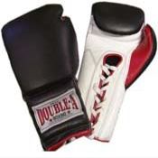 Double-A-Boxing Sparring Gloves - Black, 18OZ