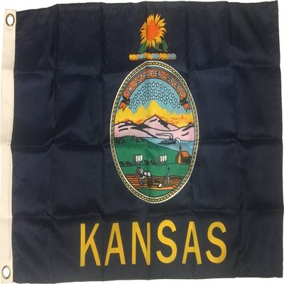 Large New 2x3 Kansas State Flag US USA American Flags