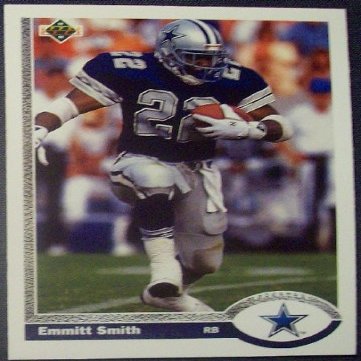 1991 Upper Deck #172 Emmitt Smith - Dallas Cowboys [Misc.]