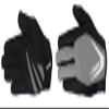 Avenir Serious Long Finger Cycling Gloves (Dk Grey/Lt Grey, X-Large)