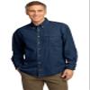 Long Sleeve Value Denim Shirt, Color: Ink, Size: XXXXXX-Large view 1