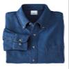 Long Sleeve Value Denim Shirt, Color: Ink, Size: XXXXXX-Large view 4