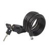 Master Lock Bike Lock Cable, Key, 1.8 m Coiling Cable, Outdoor 8126EURDPRO - Use with All Kinds of Bike, Skateboards, Strollers, Lawnmowers and Other Outdoor Equipment view 1