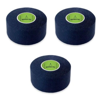 Black Cloth Ice Hockey Tape - 3 Rolls
