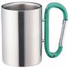 natural spirit carabiner cup (green) 10602 view 1