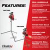 Heater Sports Base Hit Lite Adjustable Baseball Pitching Machine  45 MPH Pitching Speed, Includes Automatic Ball Feeder, Extremely Accurate | Perfect for Hitting and Fielding Training for All Ages view 2