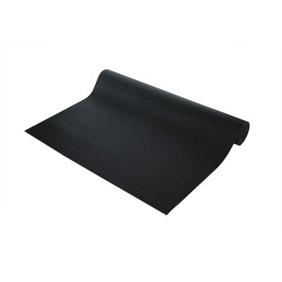 Yogi Mat by Wai Lana (Color: Black) - 1/8 inch Thick, Non-slip, Stylish, Latex-Free, Lightweight, Optimum Comfort