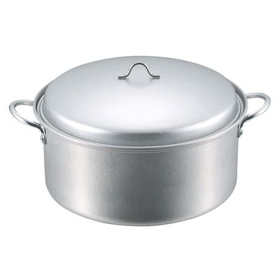 Captain Stag M-5558 Ishiyaki Potato Pot, 10.2 inches (26 cm) (with stone, 4.4 lbs (2 kg)