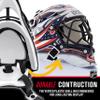 Franklin Sports 7784F31 NHL Mini Goalie Mask,Columbus Blue Jackets view 3
