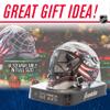 Franklin Sports 7784F31 NHL Mini Goalie Mask,Columbus Blue Jackets view 4