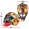 Franklin Sports NHL League Logo Calgary Flames Mini Goalie Mask view 2