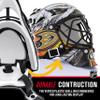 Franklin Sports 7784F15 NHL Mini Goalie Mask,Anaheim Ducks view 3