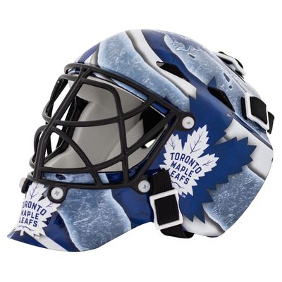 Franklin Sports 7784F14 NHL Mini Goalie Mask,Toronto Maple Leafs