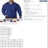 Jerzees Youth 8 oz. NuBlend Fleece Full-Zip Hood M FOREST GREEN view 2
