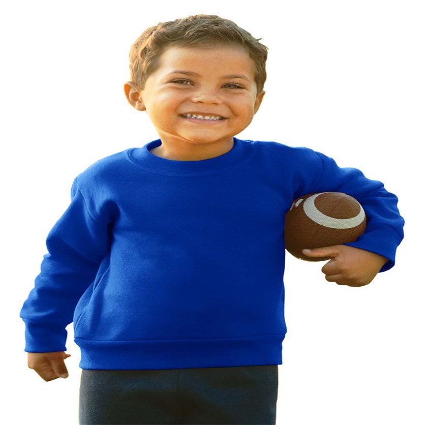 Rabbit Skins Toddler Sweatshirt (M-3317) Available in 13 Colors 3T Royal