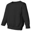 RABBIT SKINS Toddler Sweatshirt (M-3317) Available in 13 Colors 2T Black
