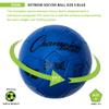 Champion Sports Extreme Series Soccer Ball, Regulation Size 5 - Collegiate, Professional, and League Standard Kick Balls - All Weather, Soft Touch, Maximum Air Retention - for Adults, Teenagers, Blue view 3