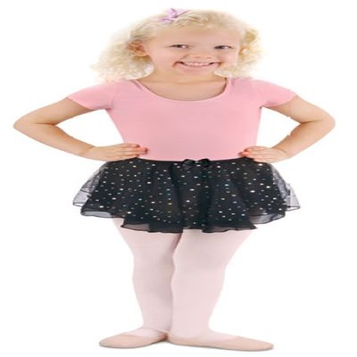 Danshuz Girl's Double Layer Hologram Skirt T/S PINK