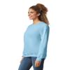 Gildan G180 Adult Sweatshirt - Light Blue - X-Large view 3