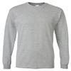 Gildan Men's 5.5 oz., 50/50 Long-Sleeve T-Shirt, Sport Grey, X-Large view 1
