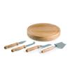 PICNIC TIME NCAA Mississippi State Bulldogs Circo Cheese Board and Knife Set - Charcuterie Board Set - Wood Cutting Board view 4