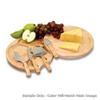 PICNIC TIME NCAA Colorado Buffaloes Circo Cheese Board and Knife Set - Charcuterie Board Set - Wood Cutting Board view 2