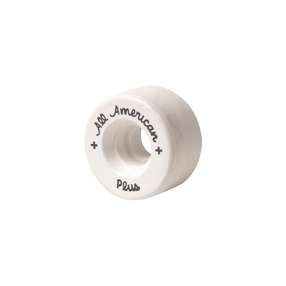 Sure-Grip All American Plus Wheels - Indoor Roller Skating Wheels - Made with Vanathane & 55mm Diameter - Great for Roller Skating & Roller Blading - Made In USA - Set of 8
