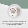 Sure-Grip All American Plus Wheels - Indoor Roller Skating Wheels - Made with Vanathane & 55mm Diameter - Great for Roller Skating & Roller Blading - Made In USA - Set of 8 view 3
