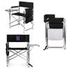 PICNIC TIME NCAA Northwestern Wildcats Sports Chair with Side Table - Beach Chair - Camp Chair for Adults view 1