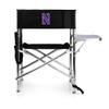 PICNIC TIME NCAA Northwestern Wildcats Sports Chair with Side Table - Beach Chair - Camp Chair for Adults view 4