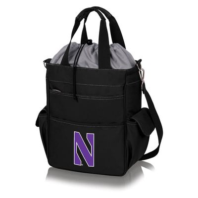 NCAA Northwestern Wildcats Activo Tote Cooler Bag - Soft Cooler Bag - Picnic Tote
