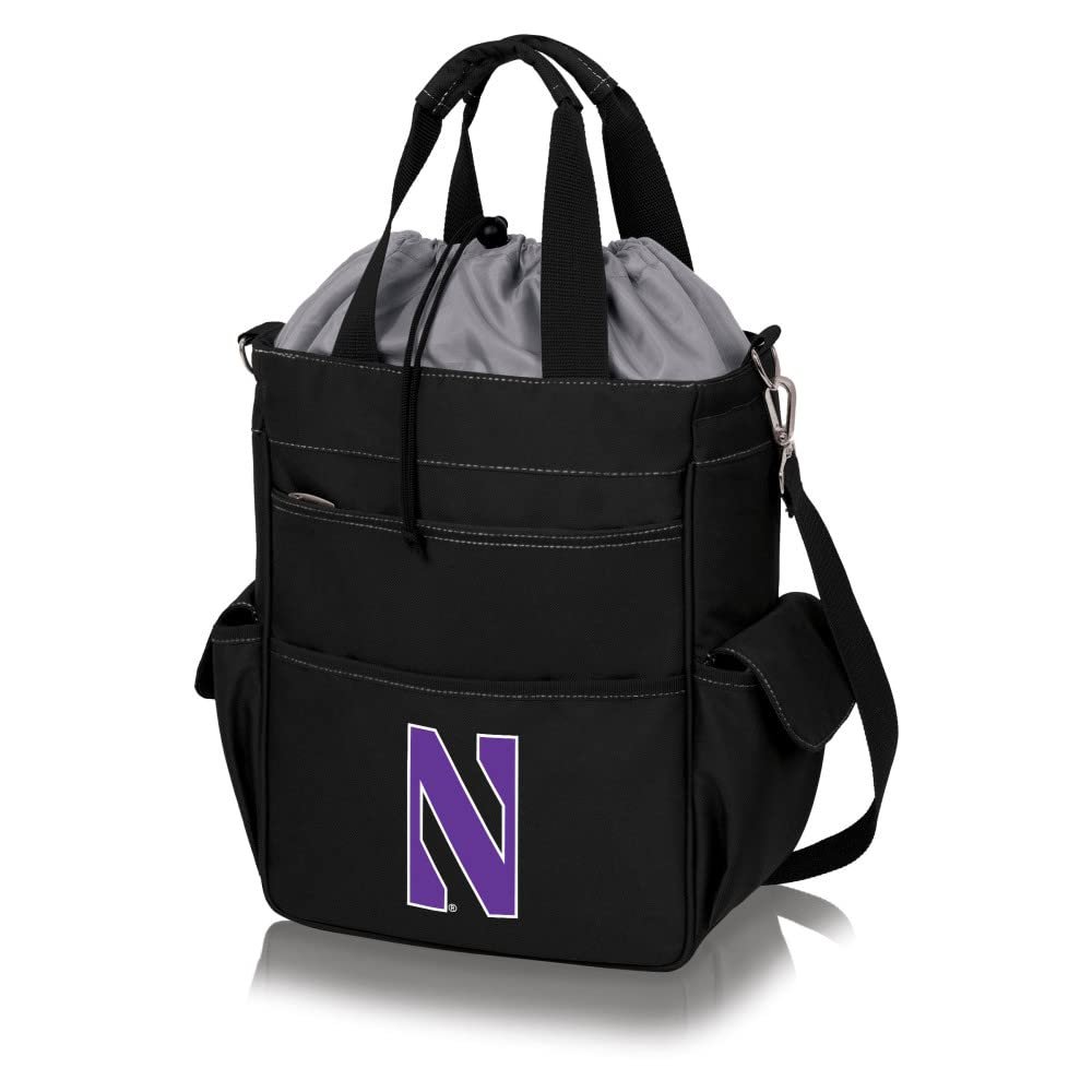 NCAA Northwestern Wildcats Activo Tote Cooler Bag - Soft Cooler Bag - Picnic Tote