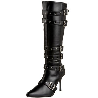 Funtasma by Pleaser Women's Spicy-138 Boot,Black Polyurethrane,7 M