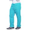 Cherokee Unisex Scrub Pants for Men & Women Drawstring Cargo Medical Uniform Straight Leg Nursing Scrub Bottoms Plus Size - 4100, 4XL, Turquoise view 2